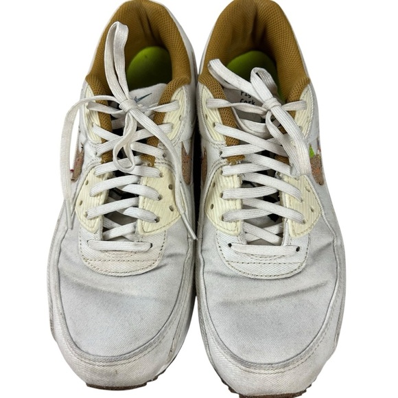 Nike Air Max 90 AM90 Sail Cork Sustainable Material Size 11 DS DD0384-100 - Picture 8 of 14